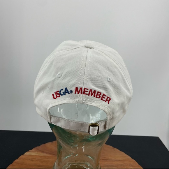 2017 US OPEN ERIN HILLS Hat USGA MEMBER Wisconsin Golf Cap Golfing Course white - Picture 3 of 5